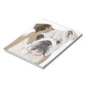 English Bulldog Notizblock (Rotiert)