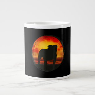 English Bulldog Ohrs for Women Men Kids Jumbo-Tasse