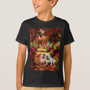 English Bulldog-Parade - Der Weg T-Shirt