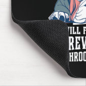 English Bulldog Personal Stalker wird Ihnen folgen Mousepad (Ecke)