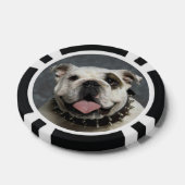 English Bulldog Poker Chips (Einzeln)