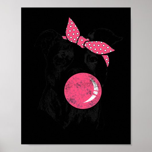 English Bulldog Poster (Vorne)