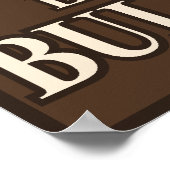 English Bulldog Poster (Ecke)