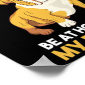 English Bulldog Poster (Ecke)