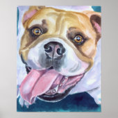 English Bulldog Print Poster (Vorne)