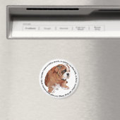 English Bulldog Puppy Magnet (In Situ (Geschirrspüler))