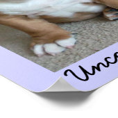 English Bulldog Puppy POSTER (Ecke)