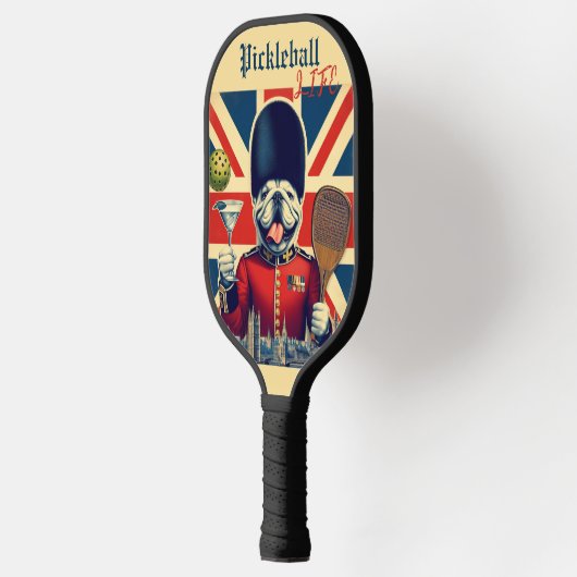 English Bulldog Royal Guard Pickleball Paddle (Links)