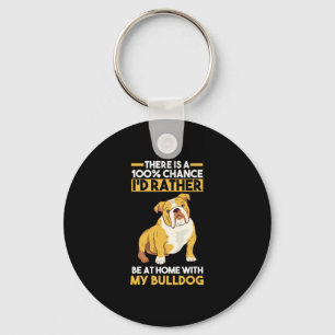 English Bulldog Schlüsselanhänger