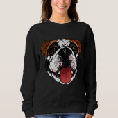 English Bulldog Sweatshirt (Vorderseite)