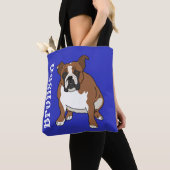 English Bulldog Tasche (Von Nahem)