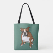 English Bulldog Tasche (Rückseite)