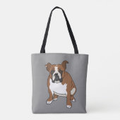 English Bulldog Tasche (Rückseite)