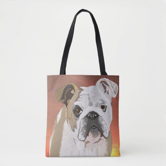 English Bulldog Tasche (Vorderseite)