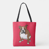 English Bulldog Tasche (Rückseite)