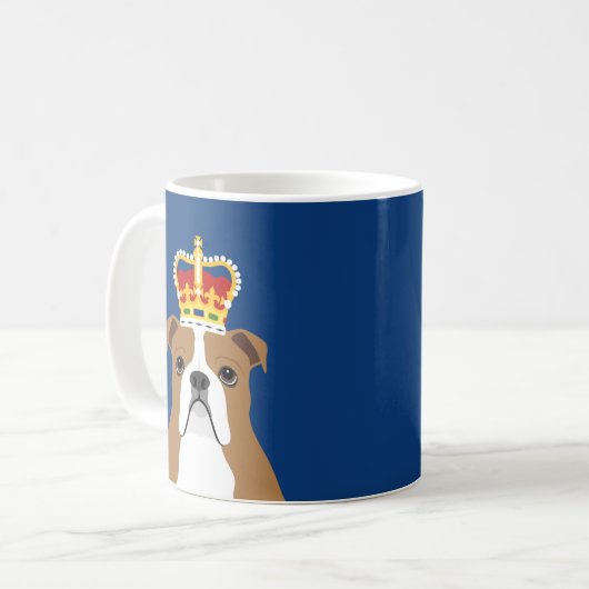 English Bulldog Tasse (Vorderseite Links)