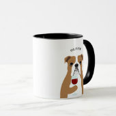 English Bulldog Tasse (VorderseiteRechts)