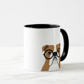 English Bulldog Tasse (VorderseiteRechts)