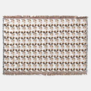 English Bulldog Throw Blanket Decke