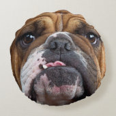 English Bulldog Throw Kissen (Rückseite)