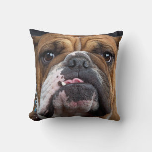 English Bulldog Throw Kissen