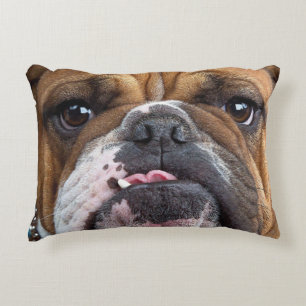 English Bulldog Throw Kissen