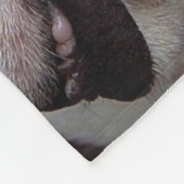 English Bulldog Throw Kissen Fleecedecke (Ecke)