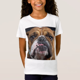 English Bulldog Throw Kissen T-Shirt