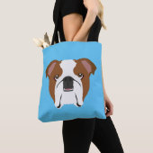 English Bulldog Tote Bag Tasche (Von Nahem)