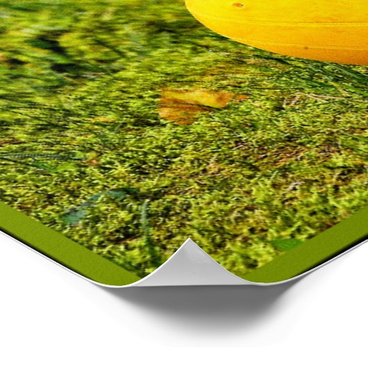 English Bulldog w/Ball Poster (Ecke)