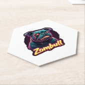 English Bulldog Zombie Dog Halloween Essential T-S Untersetzer (angewinkelt)