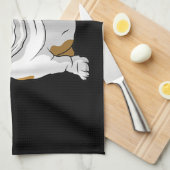 English Bulldogs Awesome Funny Bulldog Pups Dogs Geschirrtuch (Viertel Falte)