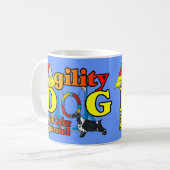 English Cocker Spanel Agility Geschenke Kaffeetasse (Vorderseite Links)