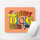 English Cocker Spanel Agility Geschenke Mousepad (Mit Mouse)