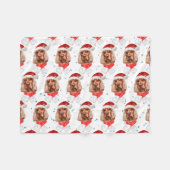 English Cocker Spanel Dog Breed Christmas Fleecedecke (Vorderseite (Horizontal))