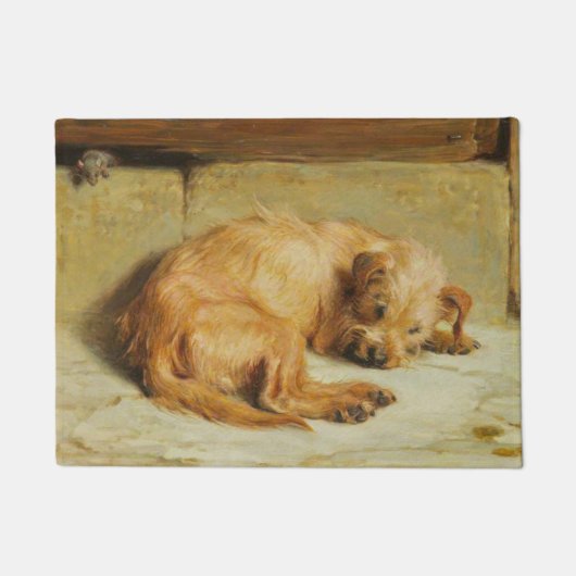 English Cocker Spanel Dog (von Briton Rivière) Fußmatte (Vorderseite)