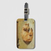 English Cocker Spanel Dog (von Briton Rivière) Gepäckanhänger (Vorderseite Vertikal)