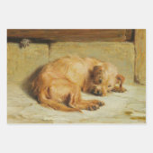 English Cocker Spanel Dog (von Briton Rivière) Geschenkpapier Set (Vorderseite 3)