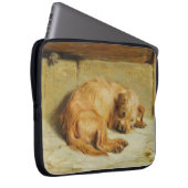 English Cocker Spanel Dog (von Briton Rivière) Laptopschutzhülle (Vorne Rechts)