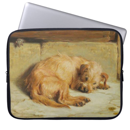 English Cocker Spanel Dog (von Briton Rivière) Laptopschutzhülle (Vorderseite)