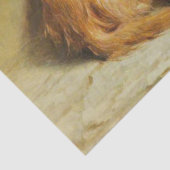 English Cocker Spanel Dog (von Briton Rivière) Seidenpapier (Detail)