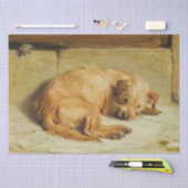 English Cocker Spanel Dog (von Briton Rivière) Seidenpapier (Handwerk)