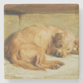 English Cocker Spanel Dog (von Briton Rivière) Steinuntersetzer