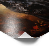 English Cocker Spanel Fotodruck (Ecke)