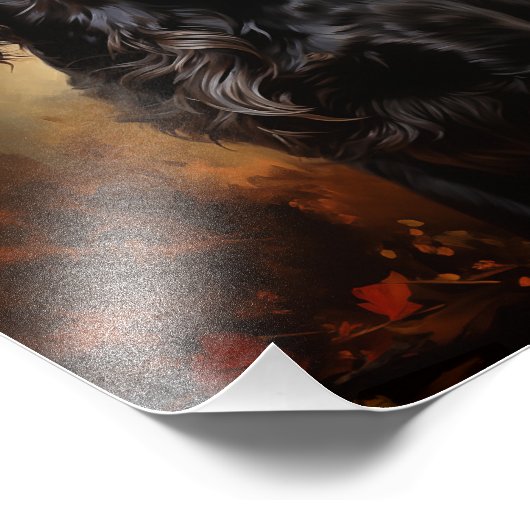 English Cocker Spanel Fotodruck (Ecke)