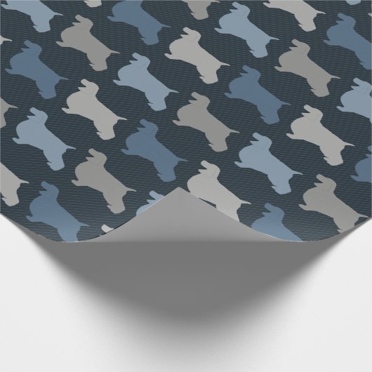 English Cocker Spanel Geschenkpapier (Ecke)