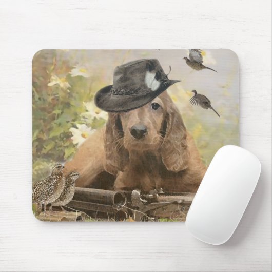 English Cocker Spanel Mousepad (Mit Mouse)