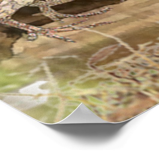 English Cocker Spanel Poster (Ecke)