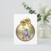 English Cocker Spanel Postkarte (Stehend Vorderseite)