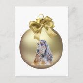 English Cocker Spanel Postkarte (Vorderseite)